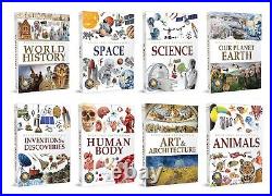 Knowledge Encyclopedia Boxset of 8 Books for Children