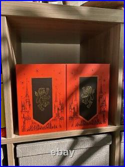 Limited Edition Harry Potter Bloomsbury Gryffindor House Hardcover Book Set
