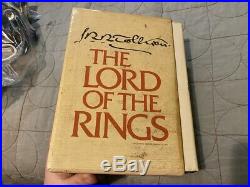 Lord Of The Rings 1965 1st Edition Revised Hardcover Book Box Set Tolkien
