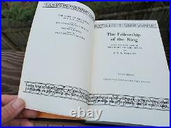 Lord Of The Rings Boxed Set Books Tolkien 2nd Edition 1965 Houghton Mifflin Co