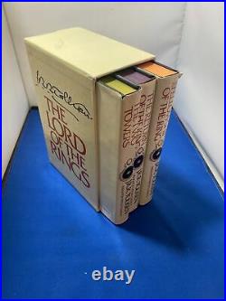 Lord Of The Rings Boxed Set Books Tolkien 2nd Edition 1982