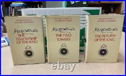 Lord Of The Rings Boxed Set Books Tolkien 2nd revised edition 1965