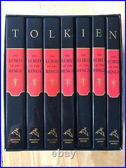 Lord Of The Rings Millennium Edition J R R Tolkien Boxed Set Book of the Century