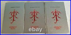 Lord Of The Rings Silver Anniversary Boxed Set Edition Hard Cover Trilogy 1981