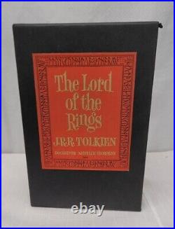 Lord Of The Rings Tolkien Box Set 1965 Houghton Mifflin 2nd Edit with Maps