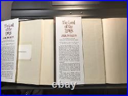 Lord Of The Rings Trilogy Hardcover Boxed Set 2nd Edition /Maps 1965 First Print