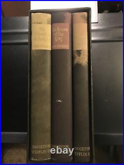 Lord Of The Rings Trilogy Hardcover Boxed Set 2nd Edition /Maps 1966 First Print
