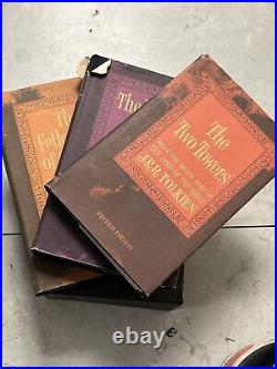 Lord Of The Rings Trilogy J. R. R. Tolkien 1965 Box Set -Second Edition withMaps