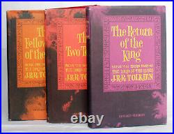 Lord Of The Rings Trilogy J. R. R. Tolkien Box Set 2nd Edition Hardcover 1965