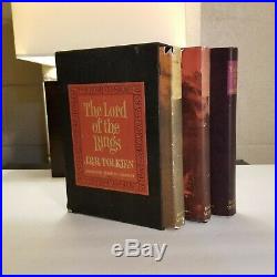 Lord of the Rings Box Set 2nd Edition 1965 With Slipcase & Maps LOTR BCE