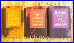 Lord of the Rings Boxed Set Houghton Mifflin Second Edition (1967)