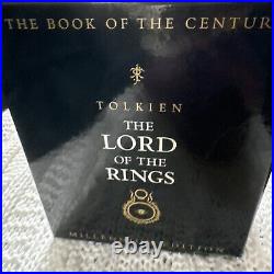 Lord of the Rings Millennium Edition J. R. R. Tolkien Hardcover Box Set, 1999