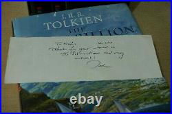 Lord of the Rings Silmariilion Complete Guide to Middle Earth Signed 1st Box Set