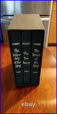 Lord of the Rings by JRR Tolkien 1965 Second Edition Box Set 8th Printing