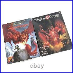 Lot Of 2 Dungeons & Dragons Games Introduction & The Classic INCOMPLETE READ