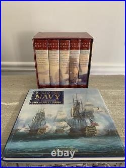 Lot of 21 Complete Aubrey Maturin Series Boxed Set + Patrick O'Brian's Navy