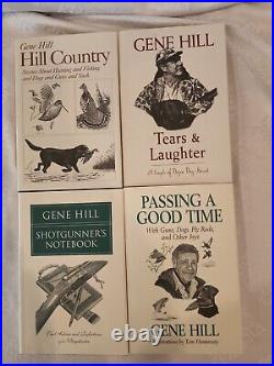 Lot of 4 Books by GENE HILL Boxed set -HC/DJ VG