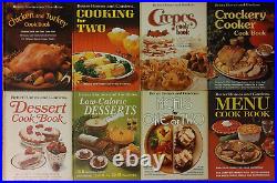 Lot of 61 Better Homes and Gardens Cookbooks 1960s 1970s 1980s Hardcover Books