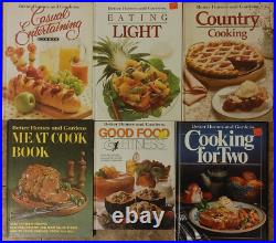 Lot of 61 Better Homes and Gardens Cookbooks 1960s 1970s 1980s Hardcover Books