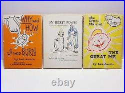 Lou Austin The Little Me And The Great Me Signed Hardcover 3 Book Boxed Set