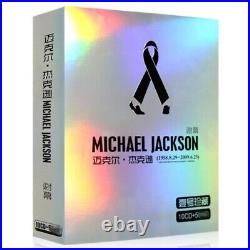 MICHAEL JACKSON Hardcover Collection Commemorative 10CD+5 DVD Box Set