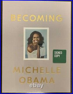 MICHELLE OBAMA SIGNED COPY Becoming Book Box Gift Set Autograph 1ST EDITION