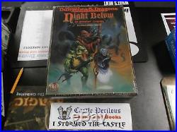 MINT AD&D Dungeons & Dragons Night Below An Underdark Campaign Box Set TSR