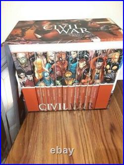 Marvel Civil War Box Set Books still in plastic
