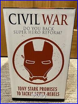 Marvel Civil War Hardcover Slipcase Box Set Complete In Box withPoster OOP