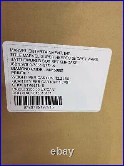 Marvel Super Heroes Secret Wars Battleworld Box Set Rare Oop Unread