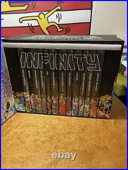 Marvel The Infinity Gauntlet Hardcover Box Set Rare OOP