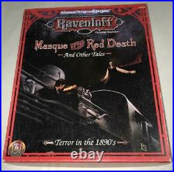Masque of the Red Death (Ravenloft AD&D 2nd Edition Box Set 1994 TSR #1103)