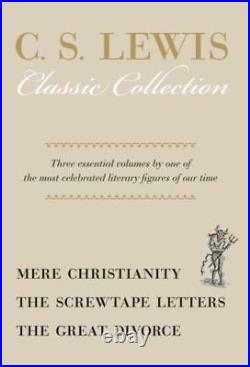 Mere ChristianityScrewtape LettersGreat Divorce Box Set Hardcover GOOD