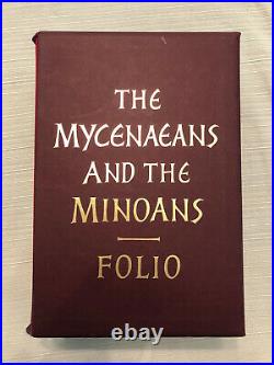 Minoans and Myceneans (Folio Society, 2 volume boxed set). Rare set-like new