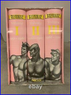 NEW Complete Reprint of Physique Pictorial Box Set 1951-1990 Gay Taschen Books