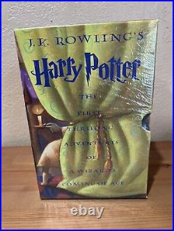 NEW Harry Potter Collection His First Three Years At Hogwarts Hardcover Box Set