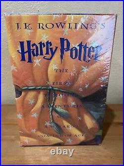 NEW Harry Potter Collection His First Three Years At Hogwarts Hardcover Box Set