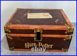 NEW Harry Potter Hardcover Boxed Set Books 1-7 With Chest & Stickers, Free ship