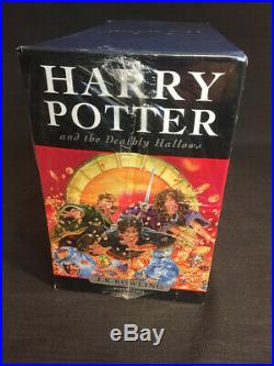 NEW Sealed Harry Potter Children's Boxset Hardcover Box Set Slipcase Bloomsbury