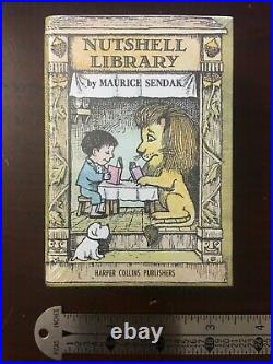 NUTSHELL LIBRARY Box set by Maurice Sendak (4 Mini Books)