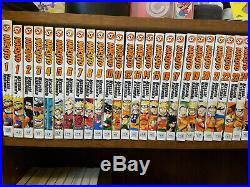 Naruto Manga lot Volumes 1-50! + RARE Hardback Vol 1 and DVD boxset 1