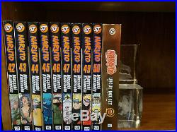 Naruto Manga lot Volumes 1-50! + RARE Hardback Vol 1 and DVD boxset 1