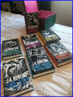 New Harry Potter Bloomsbury Collectible Box Set Books 1-7 Uk Edition