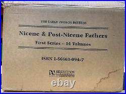 Nicene, Anti-Nicene, & Post-Nicene Fathers, 38 Volume Hardcover Set NEW with BOXES