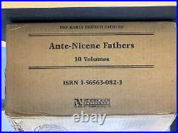Nicene, Anti-Nicene, & Post-Nicene Fathers, 38 Volume Hardcover Set NEW with BOXES