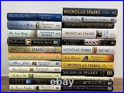 Nicholas Sparks The Complete Collection (22 Book Box Set) Hardcover Nicho