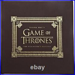 OOP Book INSIDE HBO'S GAME OF THRONES Collector's Edition Box Set Maps