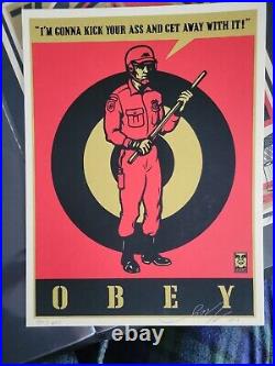Obey Giant Shepard Fairey Supply and Demand Book Limited Edition S/N Box Set