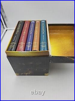 Percy Jackson and the Olympians Complete Box Set. Hardcover 1ST EDITION SET