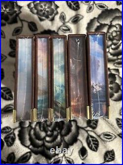 Percy Jackson and the Olympians Deluxe Set By Rick Riordan SIGNED Bookish Box